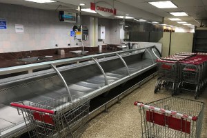 Consecomercio: Hay un desabastecimiento de 80% en los supermercados del país
