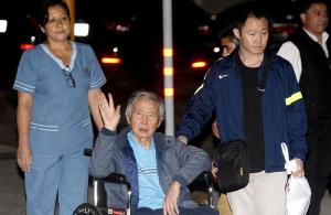 Expresidente Fujimori pasó primera noche en libertad en lujosa casa de Lima