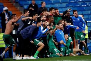 Leganés hace historia y elimina al Real Madrid