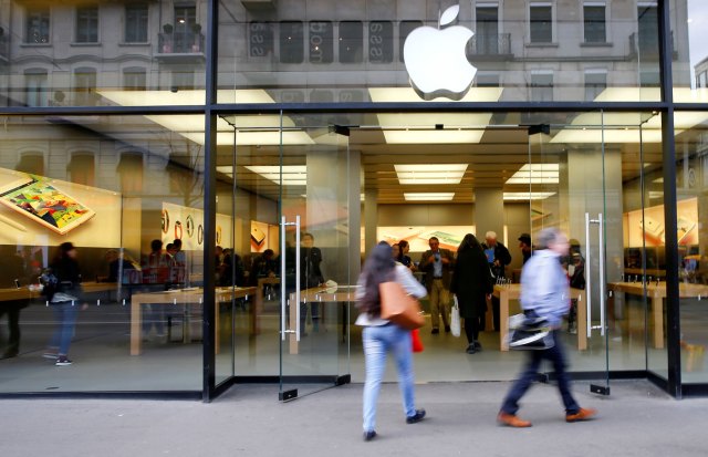 La tienda de Apple en Suiza (Foto archivo Reuters)
