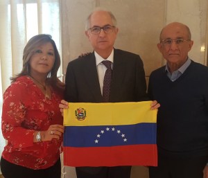 Antonio Ledezma se reunió en Chile con TSJ en el exilio