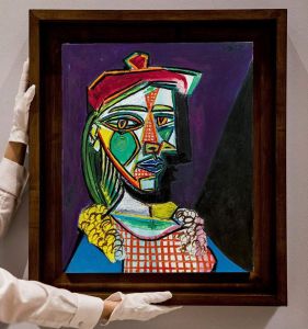 Cuadro de Picasso comienza gira en Hong Kong antes de ir a subasta
