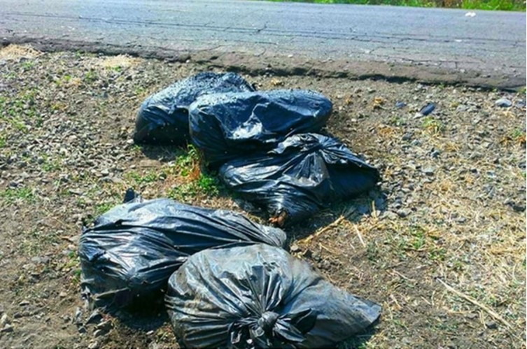 Encontraron en una carretera de México cuatro cuerpos desmembrados en bolsas negras
