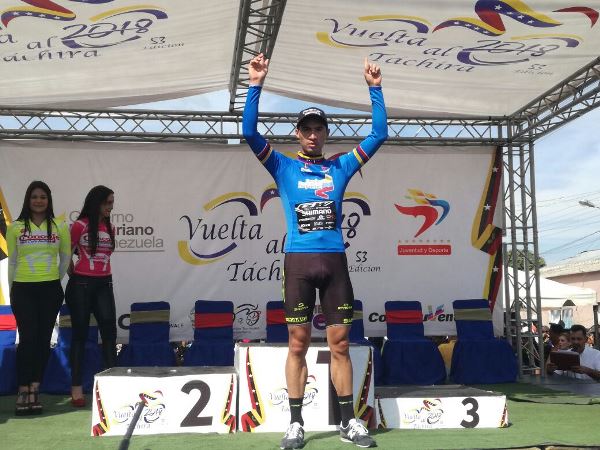 El colombiano Cristian Talero gana la octava etapa de la Vuelta al Táchira