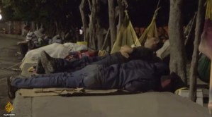 Al Jazeera: Venezolanos duermen a la intemperie en Cúcuta (video)