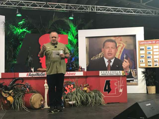 El constituyente Diosdado Cabello (Foto: @ConElMazoDando)