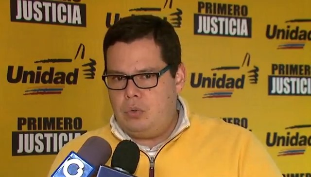 Juan Carlos Caldera, representante electoral de PJ // Foto captura video