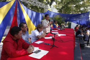 ¡Ay que lindo! Chavistas se juntaron este sábado para discutir el “plan de la patria 2019 – 2025”
