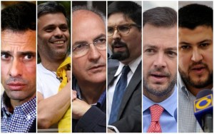 Líderes opositores que no podrán ser candidatos en próxima elección presidencial de Venezuela