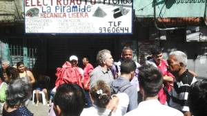 Asamblea comunitaria del Movimiento Libertadores en el barrio Santa Cruz del Este en Baruta