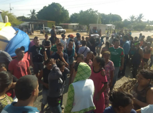 Protestan en el Zulia por falta de alimentos #10Ene