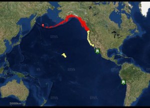 Alerta de tsunami por fuerte terremoto en Alaska