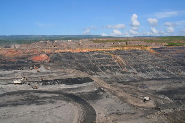 El Cerrejón es la mayor mina abierta de carbón en Colombia.