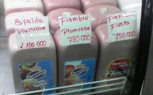 Kilo de jamón pasa el millón de bolívares en Maracaibo