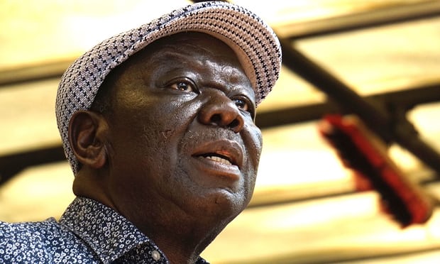 Morgan Tsvangirai. Zinyange Auntony/AFP/Getty Images