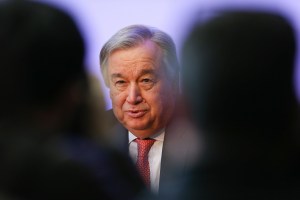 El secretario general de la ONU alertó que la Guerra Fría ha vuelto