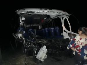 Al menos diez fallecidos y nueve heridos en accidente de tránsito en Mérida