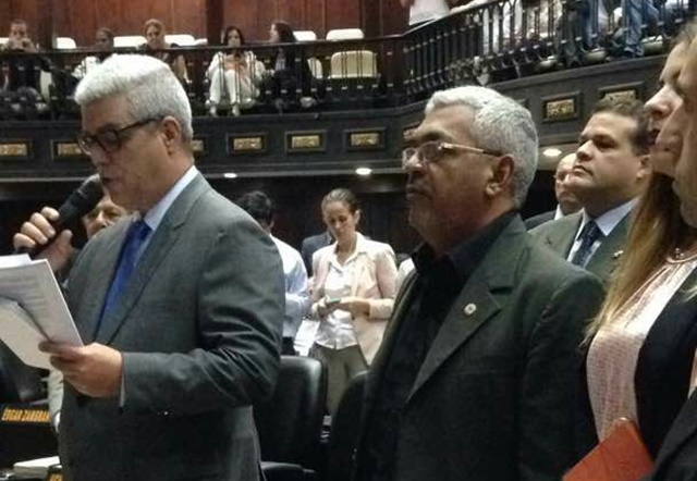Diputado del PSUV se incorpora a la Asamblea Nacional 
