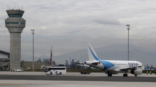 Foto: La aerolínea estatal ecuatoriana Tame / ElComercio.com