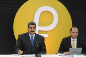 Según Maduro se lograron 735 millones de dólares en preventa del Petro (Video)