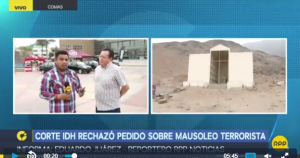 Alcalde peruano espera poder demoler mausoleo de miembros de Sendero Luminoso