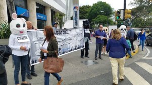 Foro Penal realiza campaña de información en las calles sobre presos políticos y represión