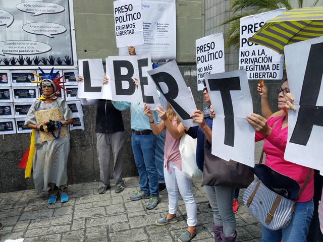Foro Penal reiteró su llamado a la libertad de los presos políticos / Foto: Mildred Manrique