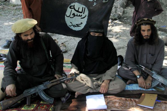 Miembros del Estado Islámico en Afganistán.EFE