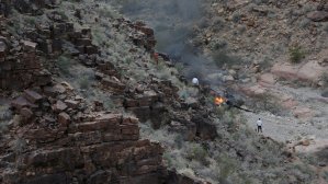 Al menos tres muertos al estrellarse un helicóptero en el Gran Cañón (imágenes)