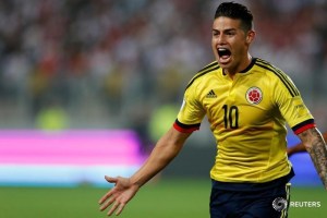 Colombia reza por James para la batalla con Inglaterra