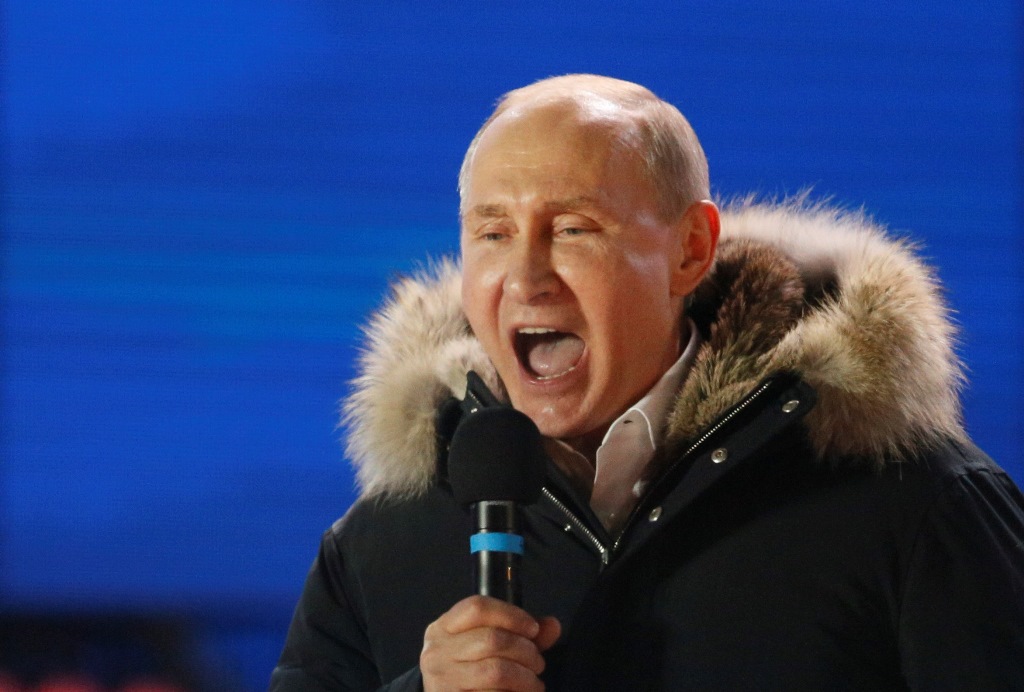 Putin dice que su amplia victoria muestra la “confianza y la esperanza” de los rusos