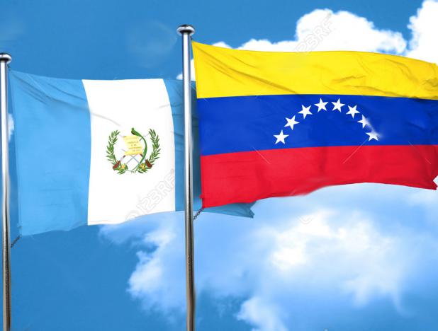 58601326-bandera-de-Guatemala-con-la-bandera-de-Venezuela-3D-Foto-de-archivo