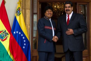 Evo Morales defiende a Maduro del Grupo de Lima: Son Amigos de Trump