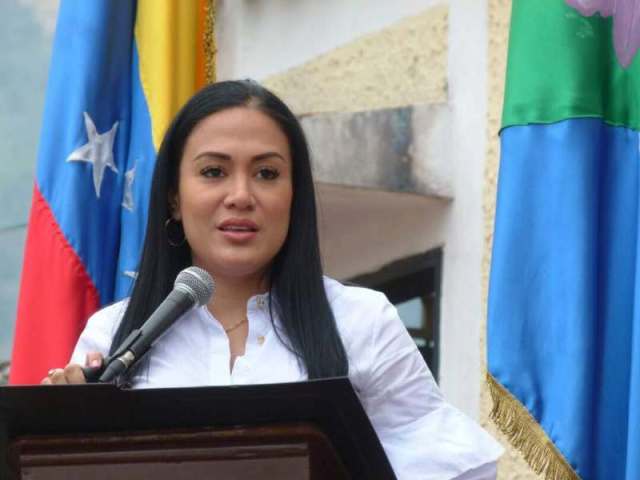 Laidy Gómez, gobernadora del estado Táchira | Foto: DIRCI Táchira