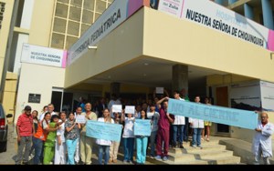 Médicos, enfermeras, empleados y obreros no quieren el cierre del hospital Chiquinquirá de Maracaibo