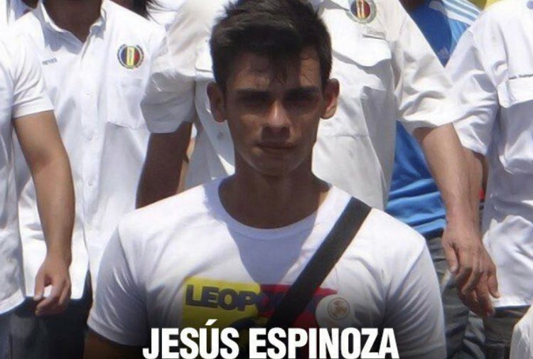 Hallan sin vida al dirigente juvenil de Voluntad Popular Jesús Espinoza
