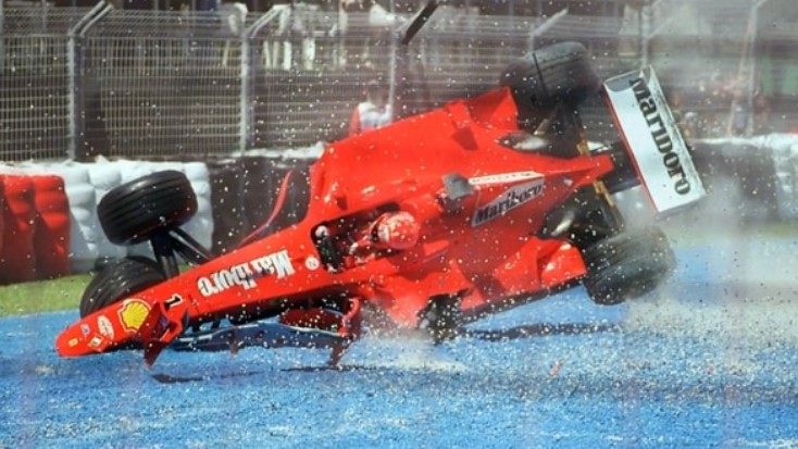 El dramático accidente del que Michael Schumacher salió ileso hace 17 años (Video)