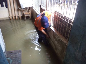 Al menos 80 viviendas afectadas por las lluvias en Morón