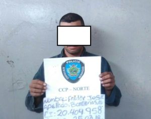 Polimonagas arrestó a sujeto que golpeaba a niña de 10 años