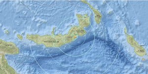 Un terremoto de magnitud 6,6 sacude el este de Papúa Nueva Guinea