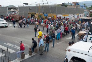 Protestas por escasez de gas doméstico en Barquisimeto #15Mar