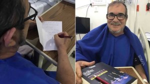 Timochenko publicó las primeras fotos en el hospital a la espera de una operación de corazón