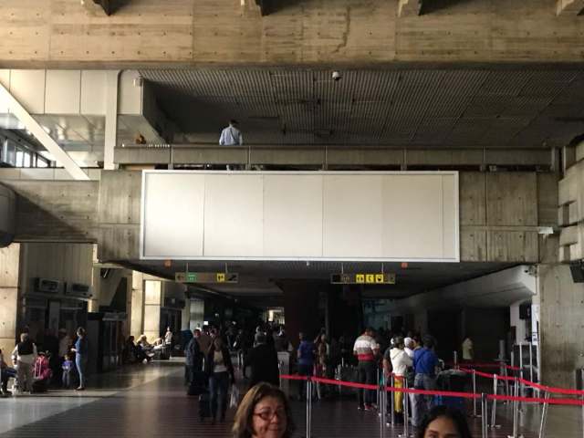 Aeropuerto de Maiquetía se queda sin luz este 5 de marzo (Fotos cortesía)