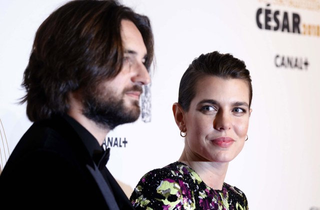 Carlota y Dimitri en los premios César (Foto Reuters)