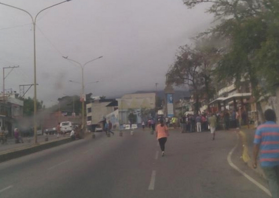 Foto: Protesta por falta de gas doméstico en Trujillo / Cortesía 