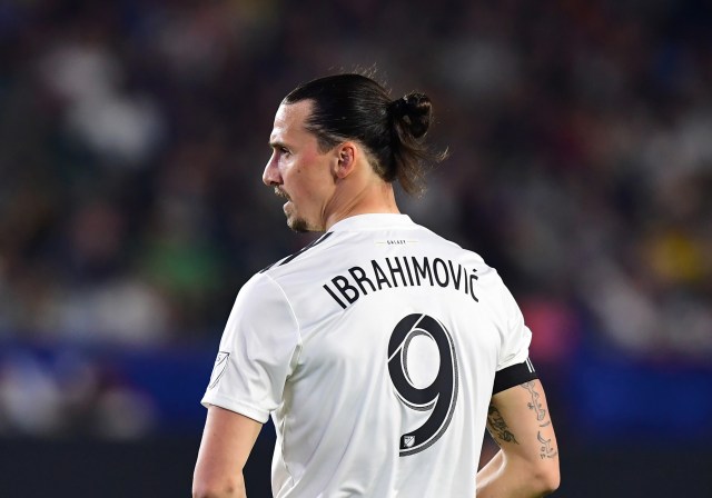 Zlatan Ibrahimovic, delantero del LA Galaxy l AFP PHOTO / Frederic J. BROWN