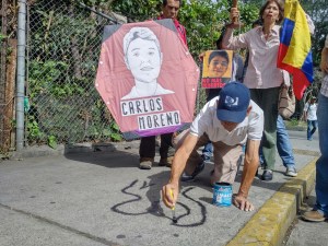Rinden homenaje a Carlos Moreno, joven asesinado en protestas de 2017 (Fotos y video)