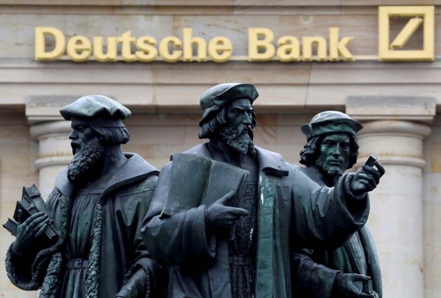 La sede del Deutsche Bank en Fráncfort, Alemania REUTERS/Kai Pfaffenbach/File Photo