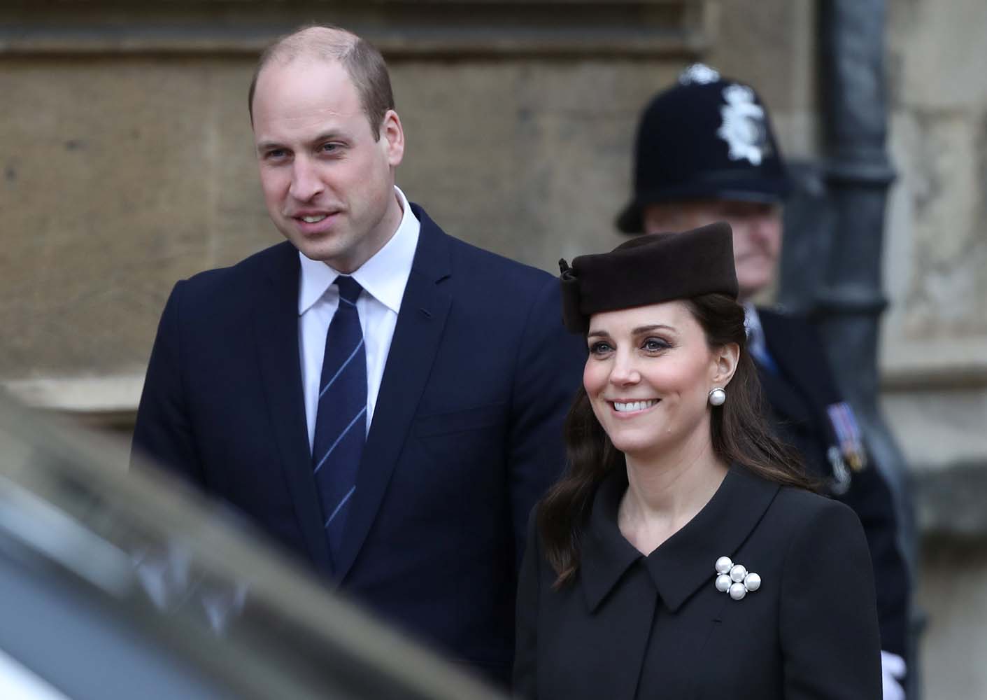 Guillermo y Kate ya están en Londres para dar la bienvenida a su tercer hijo