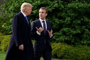Macron inicia su visita de Estado a la Casa Blanca y Mount Vernon